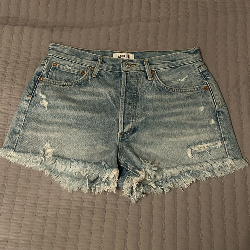 Agolde Parker Denim Short